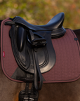 LeMieux Finesse Dressage Saddle Pad, Damson