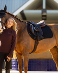 LeMieux Finesse EuroJump Saddle Pad, Black