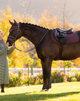 LeMieux Finesse EuroJump Saddle Pad, Damson