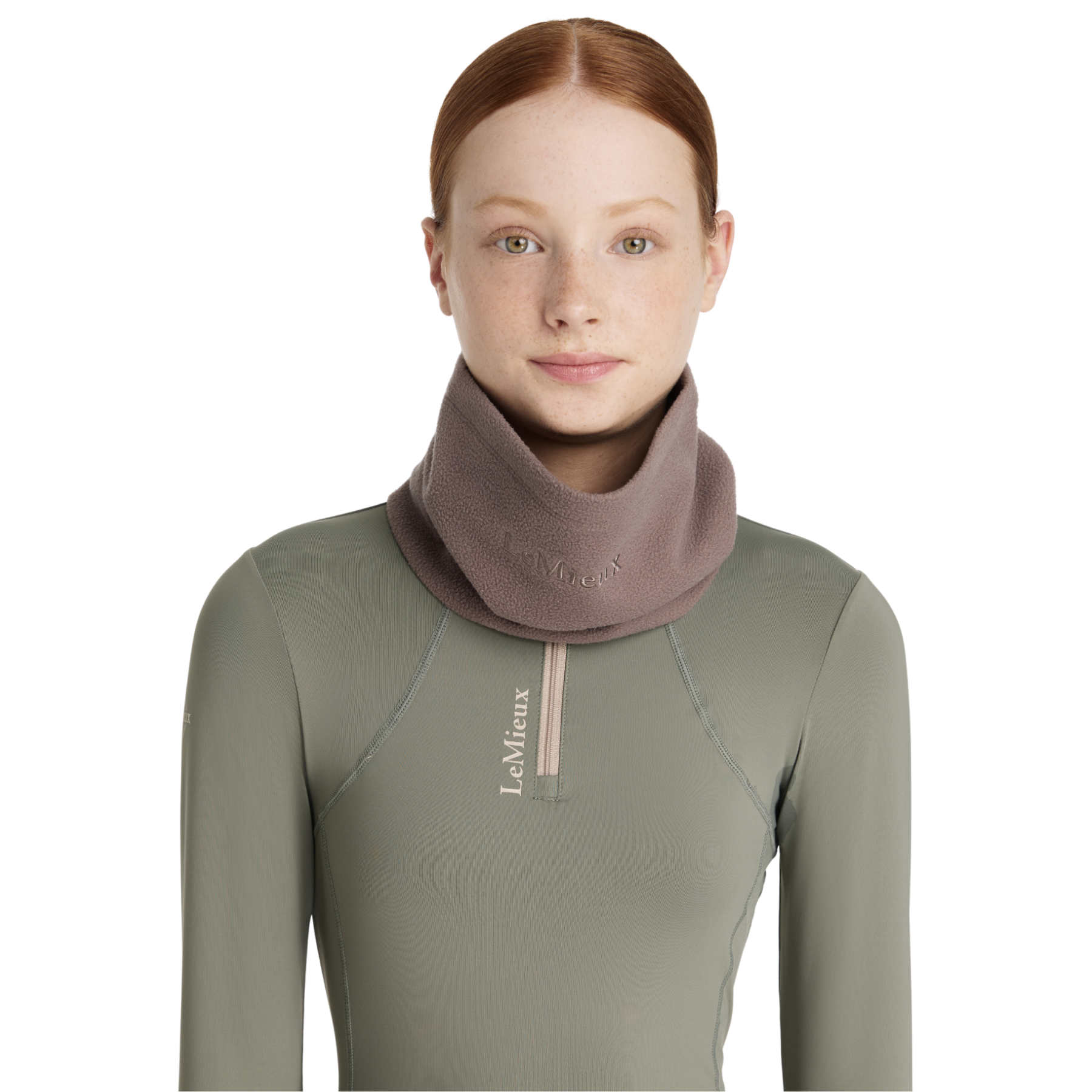 LeMieux Fleece Snood, Walnut