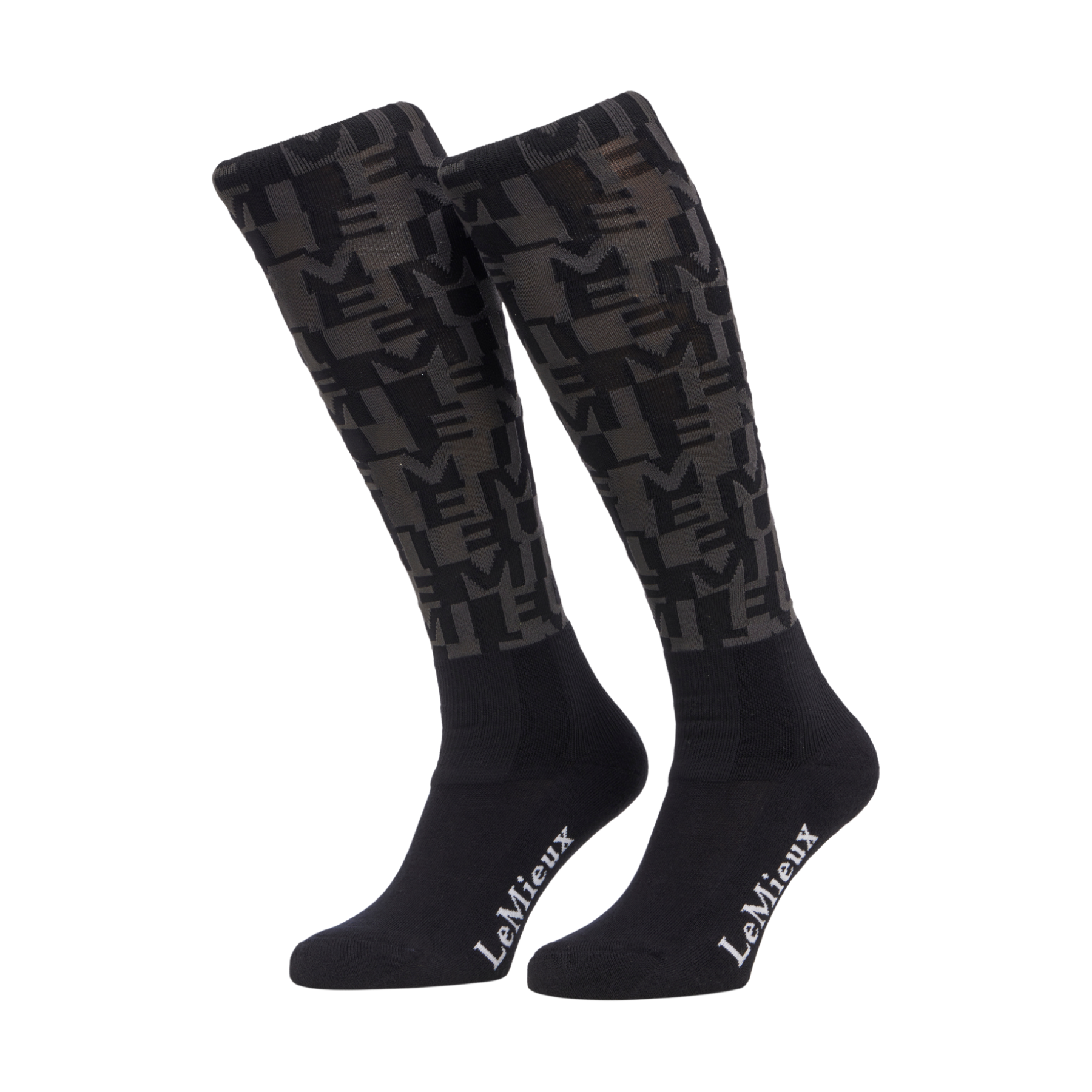 LeMieux Footsie Socks, AOP Logo