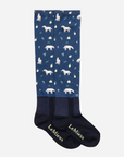 LeMieux Footsie Socks Horse/Navy