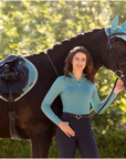 LeMieux Halle Ladies Lightweight Base Layer, Lagoon