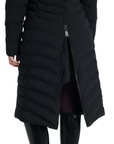 LeMieux Hayley Water Resistant Longline Puffer Coat, Black