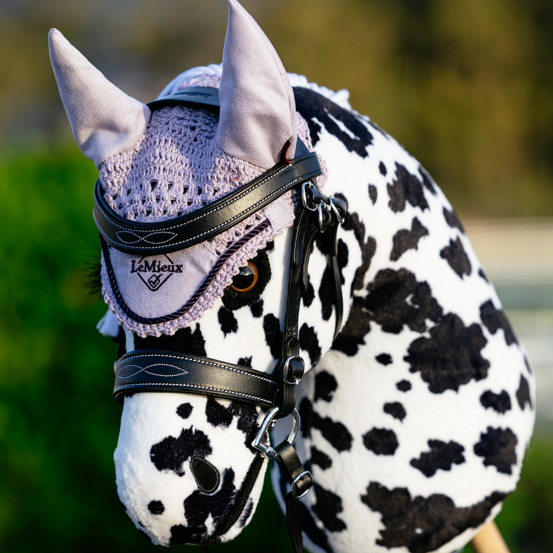 LeMieux Hobby Horse Fly Hood, Lilac