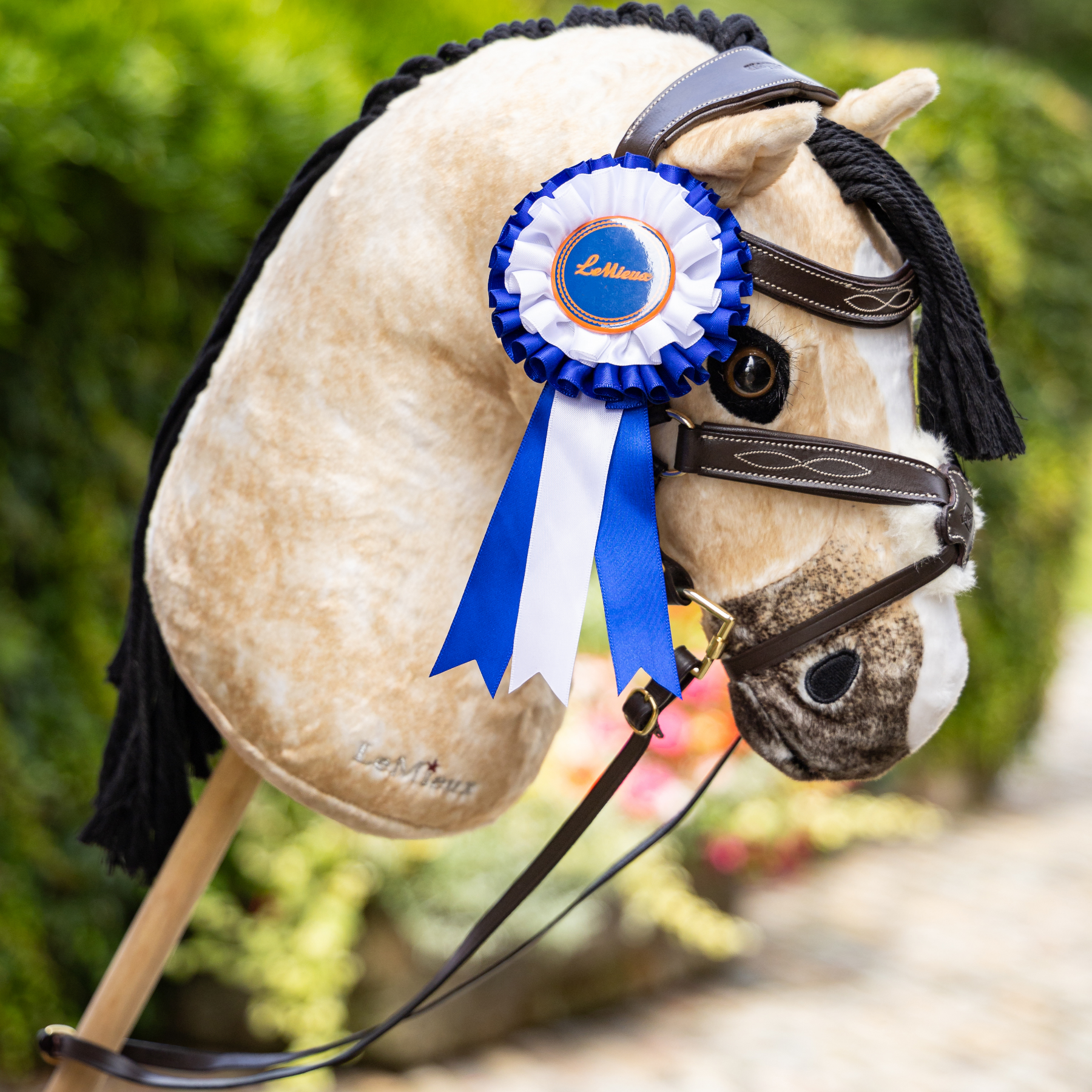 LeMieux Hobby Horse Grackle Bridle, Brown