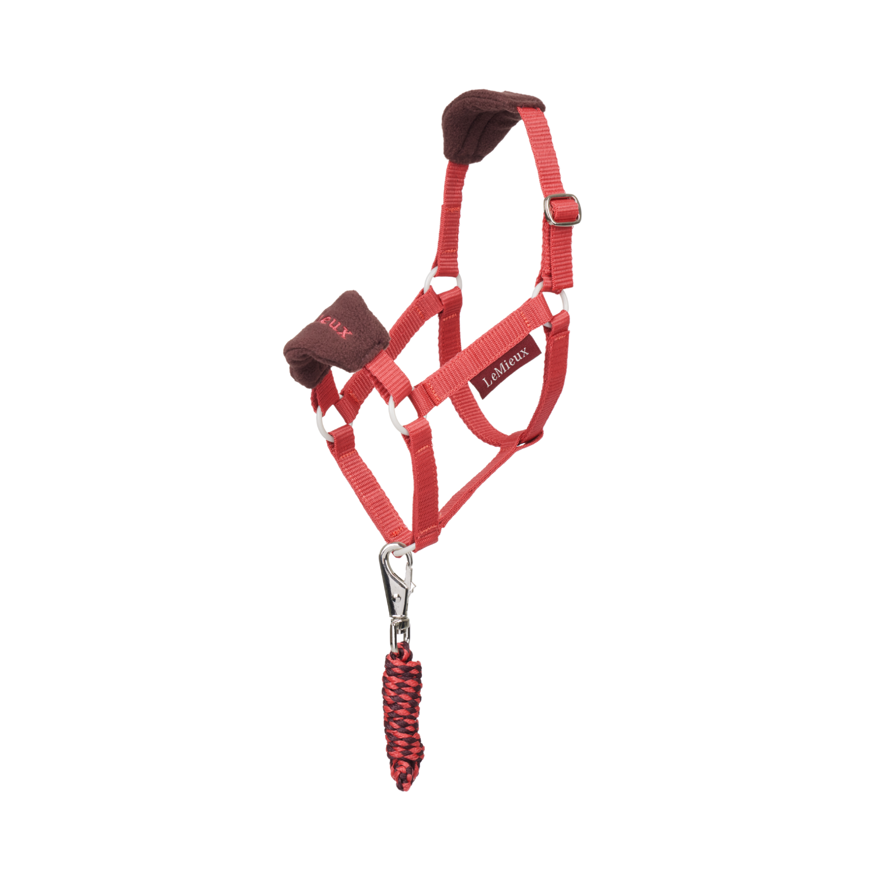 LeMieux Hobby Horse Vogue Headcollar & Leadrope, Cranberry
