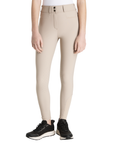 LeMieux Izzy Young Rider Pull On Knee Grip Breeches, Almond