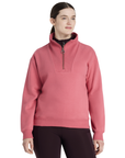 LeMieux Keira Quarter Zip Sweatshirt, Cranberry
