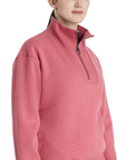 LeMieux Keira Quarter Zip Sweatshirt, Cranberry