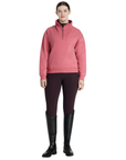 LeMieux Keira Quarter Zip Sweatshirt, Cranberry