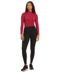 LeMieux Naomi Ladies Pull On Full Grip Breeches, Black