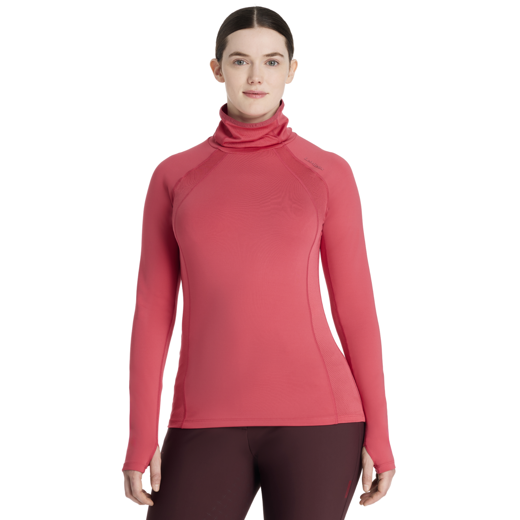 LeMieux Sara Snood Base Layer, Cranberry