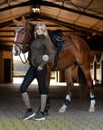 LeMieux Sara Snood Ladies Long Sleeve Base Layer, Alpine