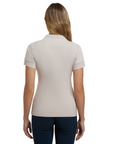 LeMieux Serena Ladies Short Sleeve Sports Polo, Stone