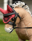 LeMieux Toy Pony Fly Hood, Cranberry