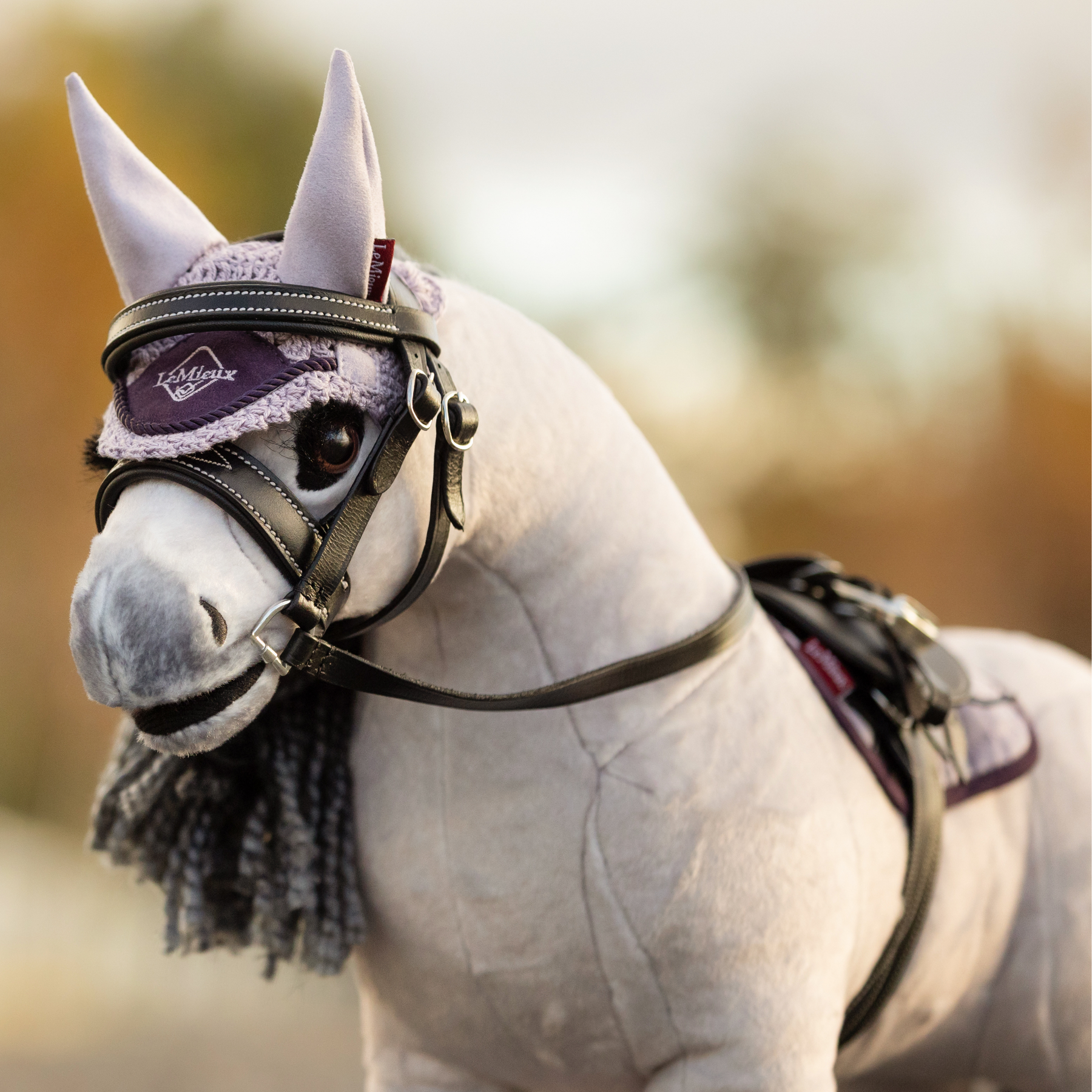 LeMieux Toy Pony Fly Hood, Lilac