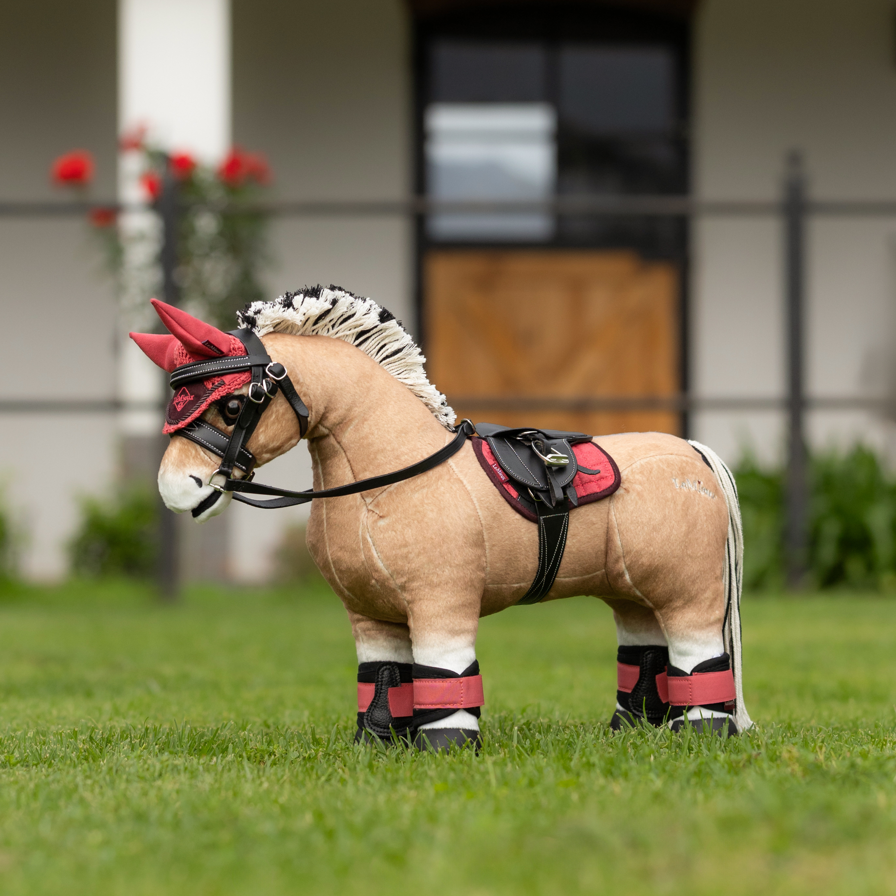 LeMieux Toy Pony Grafter Boots, Cranberry