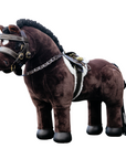 LeMieux Toy Pony Hunter Saddle Pad & Girth, Brown