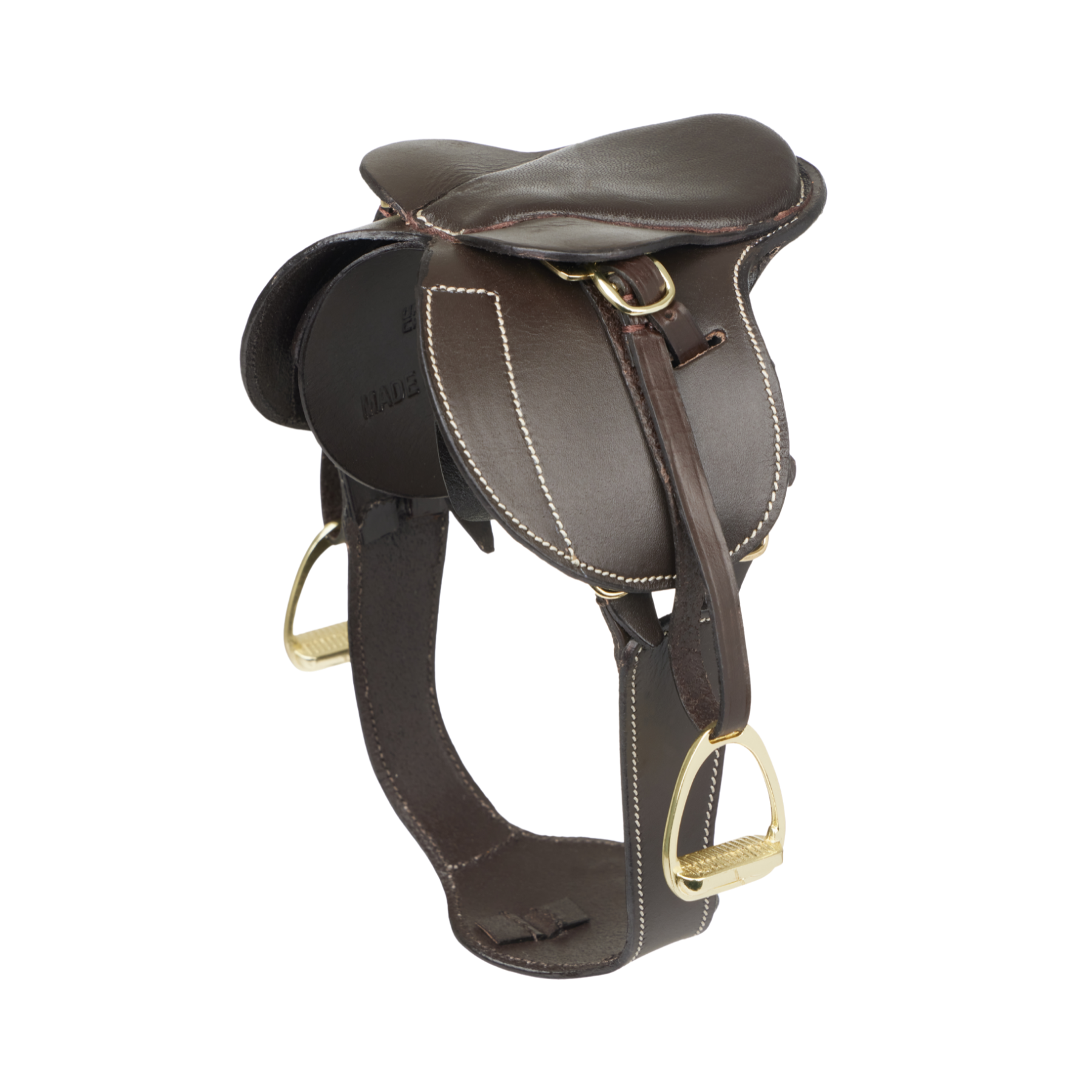 LeMieux Toy Pony Jump Saddle & Stud Girth, Brown
