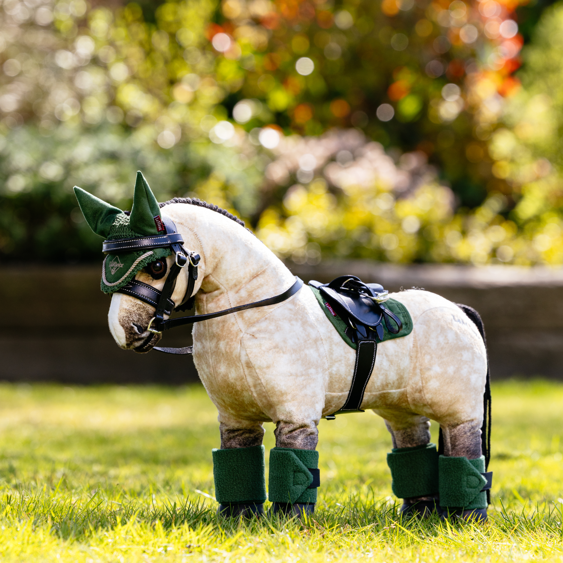 LeMieux Toy Pony Fly Hood, Hunter Green