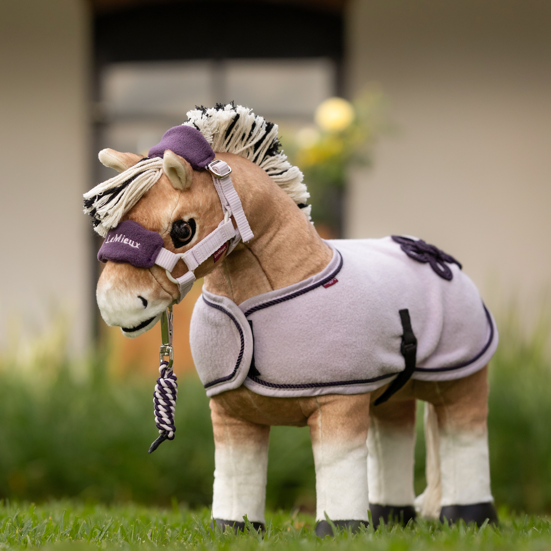LeMieux Toy Pony Vogue Head Collar & Lead Rope, Lilac