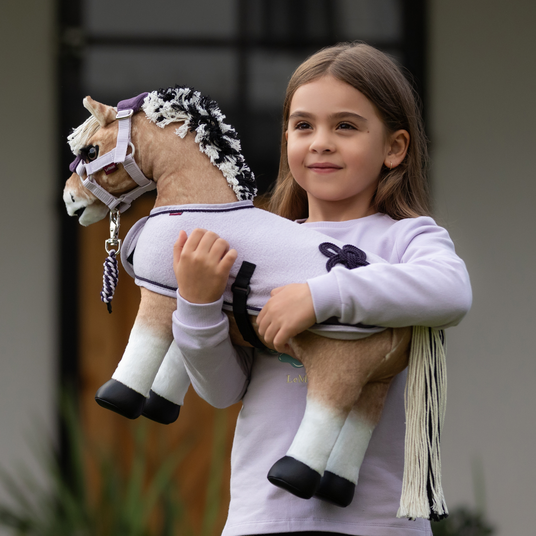 LeMieux Toy Pony Vogue Head Collar & Lead Rope, Lilac