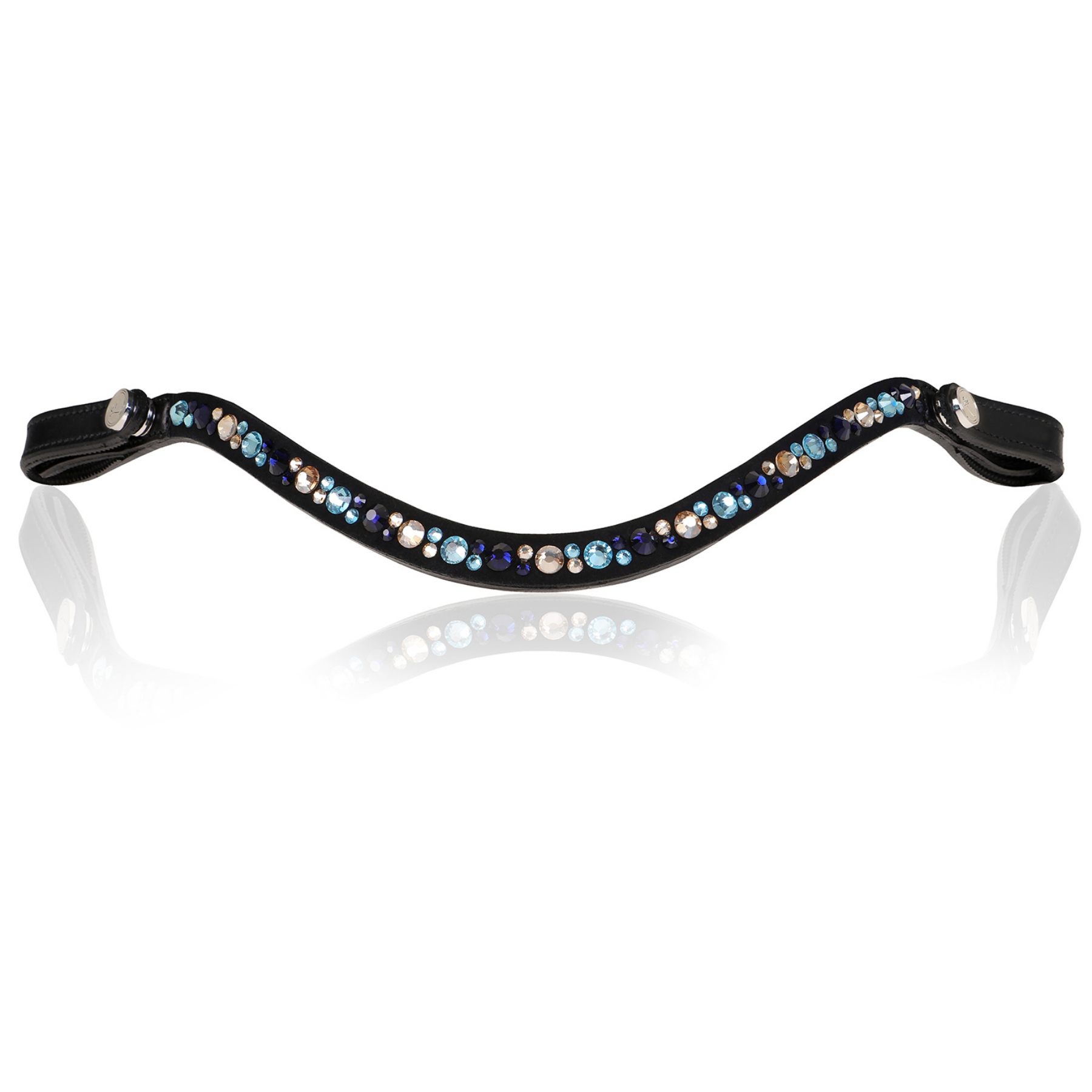 Lumiere Equestrian Demi Browband, Black