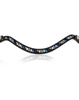 Lumiere Equestrian Demi Browband, Black