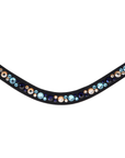 Lumiere Equestrian Demi Browband, Black