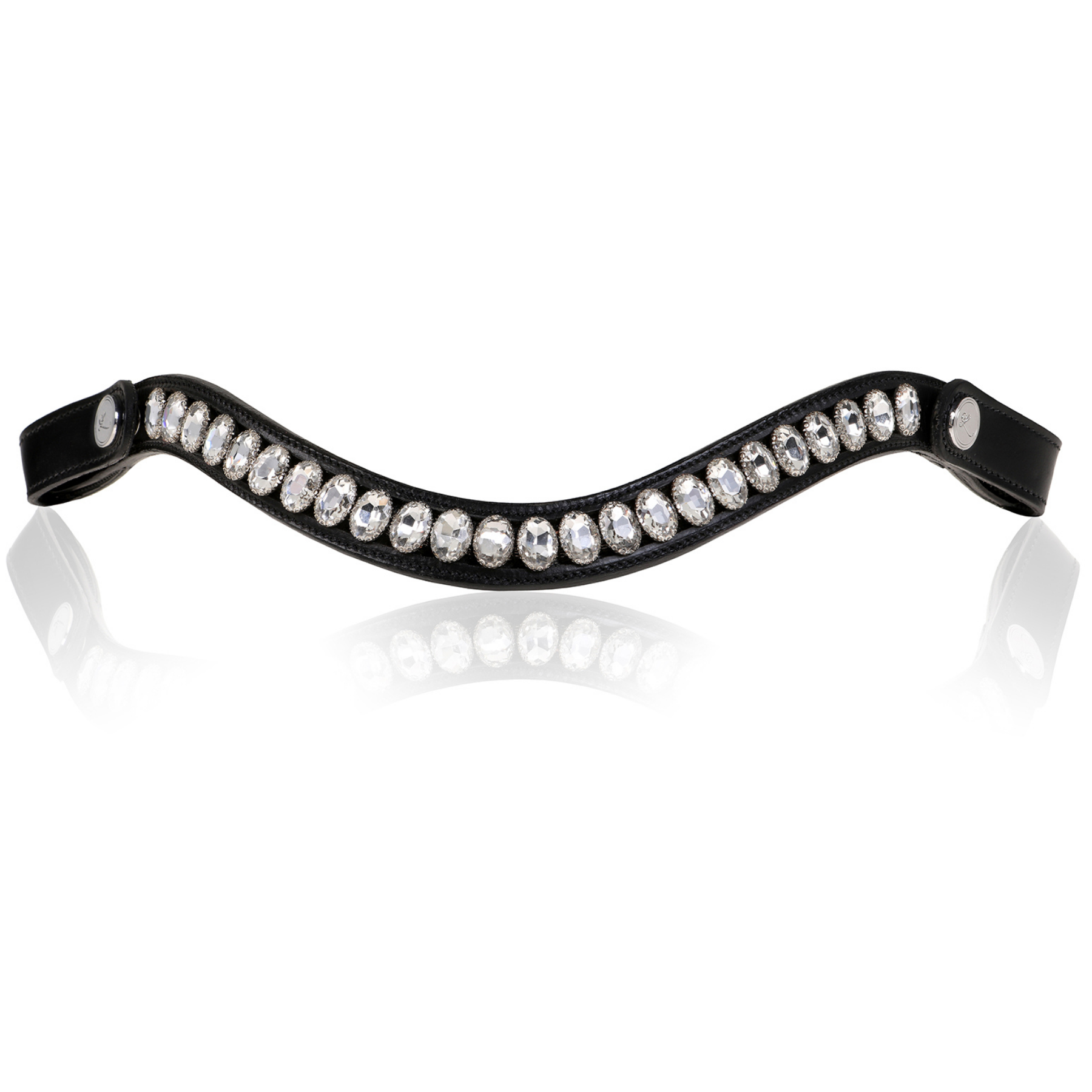 Lumiere Equestrian Diva Browband, Black