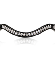 Lumiere Equestrian Diva Browband, Black
