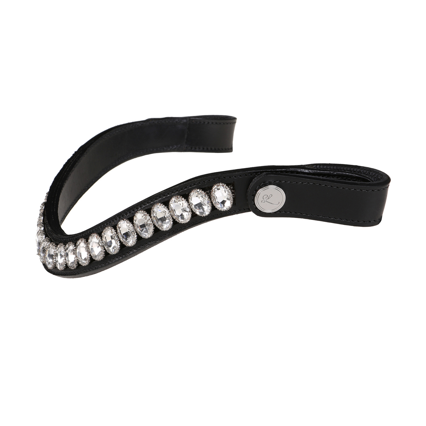 Lumiere Equestrian Diva Browband, Black