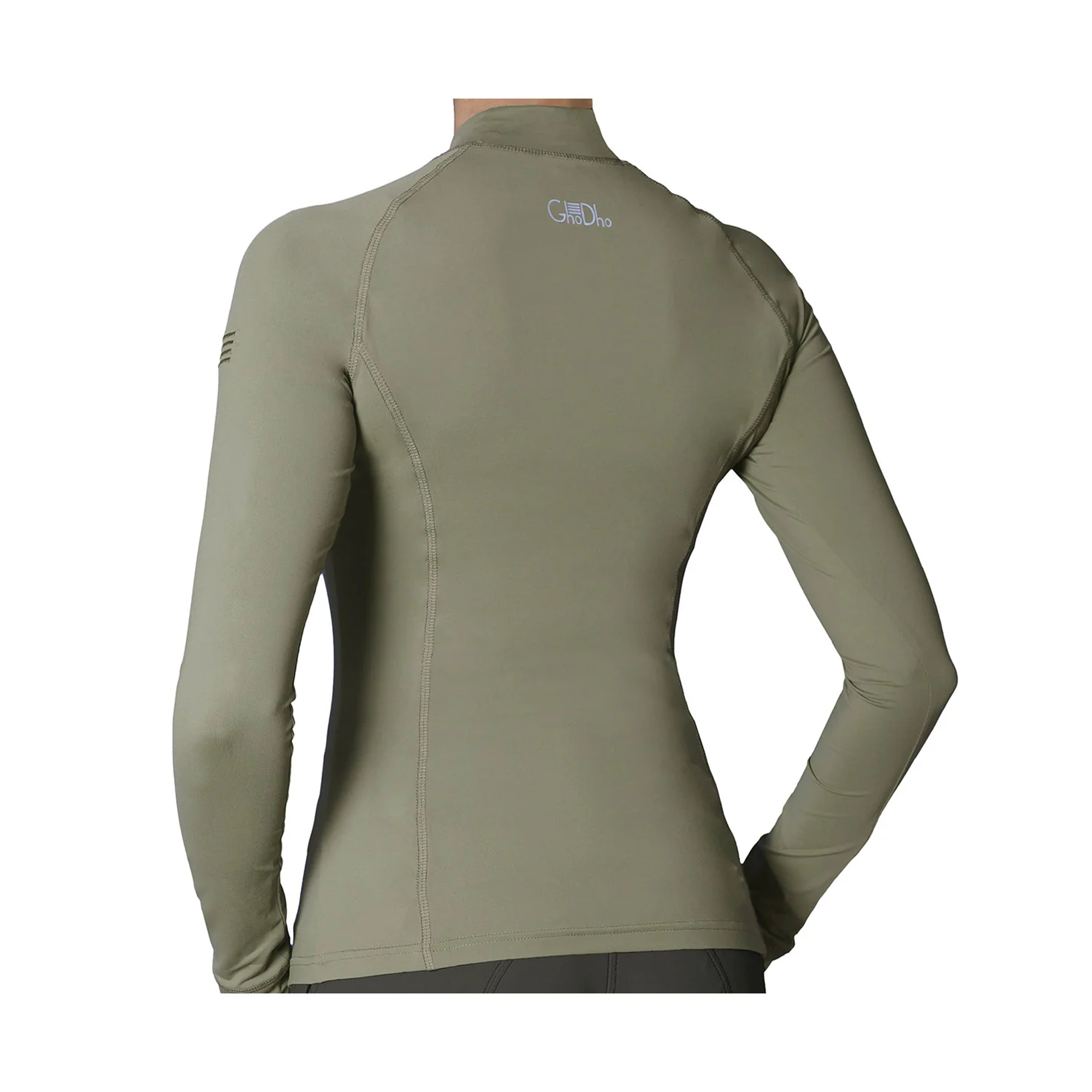 Ghodho Lyra UPF Ladies Long Sleeve Base Layer, Willow