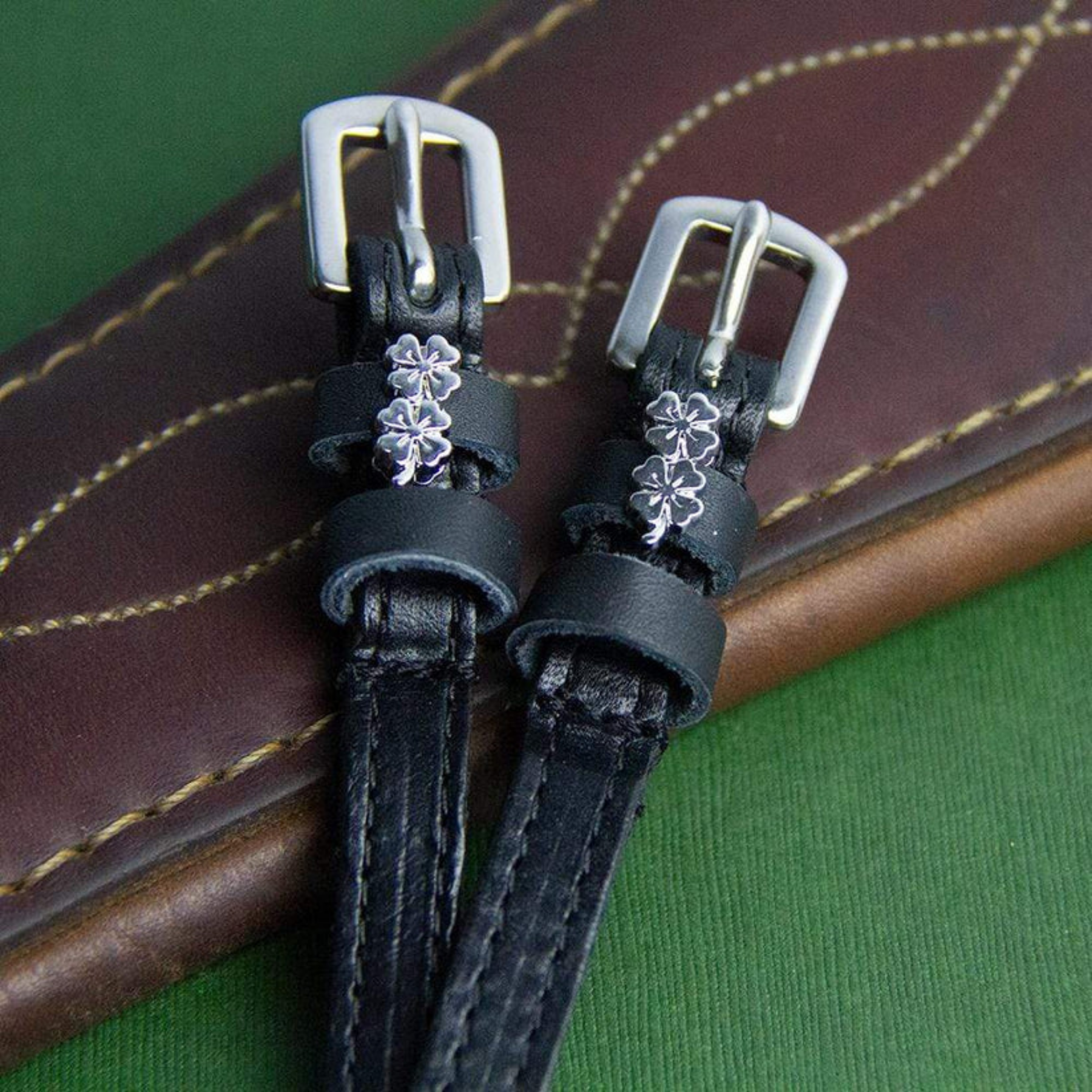 ManeJane Double Clover Spur Straps