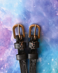 ManeJane Double Star Silver Spur Straps
