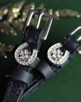 ManeJane Horse Shoe Clover Spur Straps