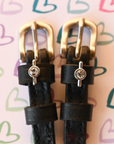 ManeJane Single Clear Stone Spur Straps