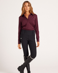 Milrey CALLIE Ladies Long Sleeve Blouse, Sumac