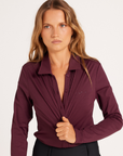 Milrey CALLIE Ladies Long Sleeve Blouse, Sumac