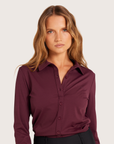Milrey CALLIE Ladies Long Sleeve Blouse, Sumac