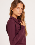 Milrey CALLIE Ladies Long Sleeve Blouse, Sumac