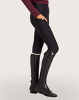 Milrey Ladies Signature Contour Riding Tights, Black