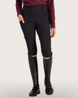 Milrey Ladies Signature Contour Riding Tights, Black