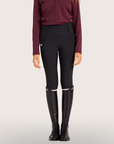 Milrey Ladies Signature Contour Riding Tights, Black