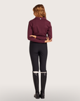 Milrey Ladies Signature Contour Riding Tights, Black