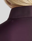 Montar MoDahne Short Sleeve Polo with Crystals and Lasercut, Fig