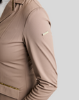 Montar MoEve Ladies Softshell Competition Jacket with Crystals, Nougat Brown