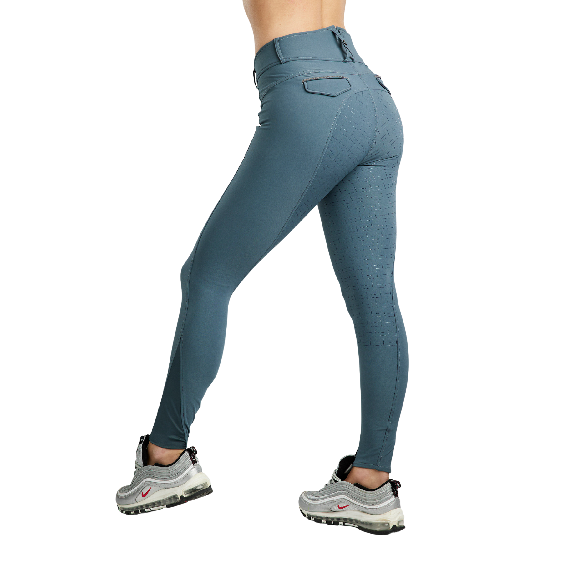 Montar MoGloria Caviar Tape Ladies Full Grip Breeches, Dark Slate