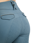 Montar MoGloria Caviar Tape Ladies Full Grip Breeches, Dark Slate